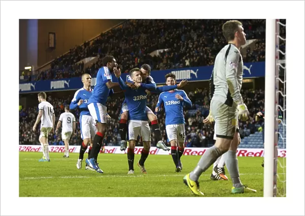 Andy Halliday's Thrilling Penalty Goal: Rangers Ibrox Victory in Ladbrokes Championship