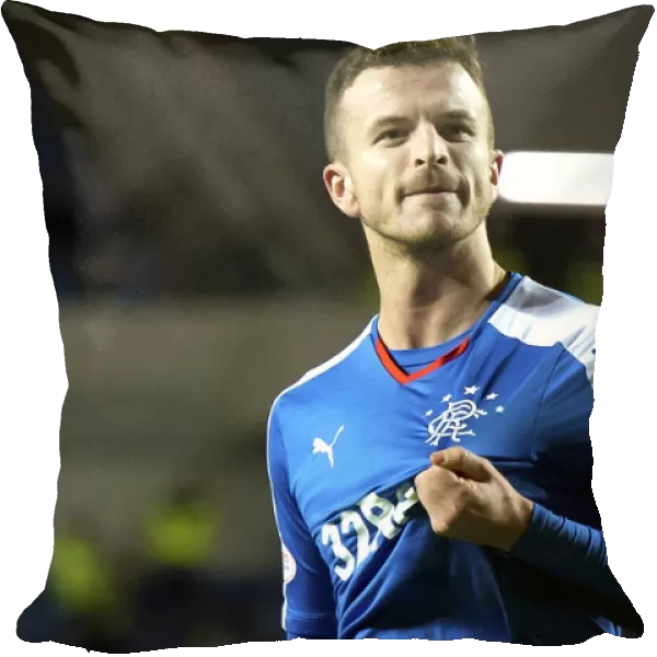Andy Halliday's Emotional Goal and Badge-Kissing Moment: Rangers Championship Triumph at Ibrox Stadium