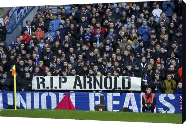 Rangers Football Club: Silent Tribute to Arnold Peralta - Ibrox Stadium (Scottish Cup Winners 2003)