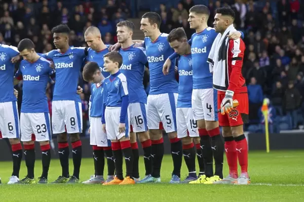 Rangers Football Club: A Moment of Silence for Arnold Peralta at Ibrox Stadium - In Honor of the 2003 Scottish Cup Champions