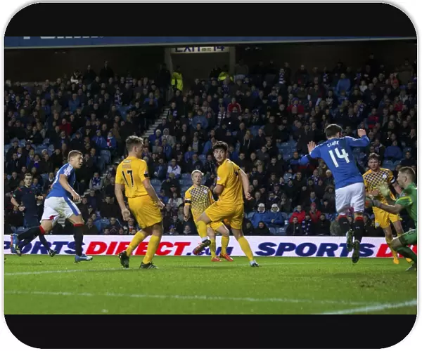 Martyn Waghorn Scores the Winning Goal for Rangers at Ibrox Stadium