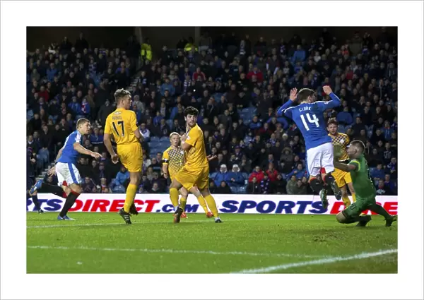 Martyn Waghorn Scores for Rangers in Championship Match against Greenock Morton at Ibrox Stadium