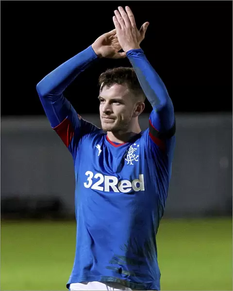 Rangers FC's Andy Halliday in Action at The Cheaper Insurance Stadium against Dumbarton in the Ladbrokes Championship