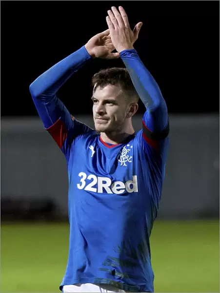Rangers FC's Andy Halliday in Action at The Cheaper Insurance Stadium against Dumbarton in the Ladbrokes Championship