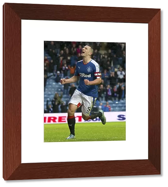 Rangers Lee Wallace Scores the Thrilling Scottish Cup-Winning Goal at Ibrox Stadium