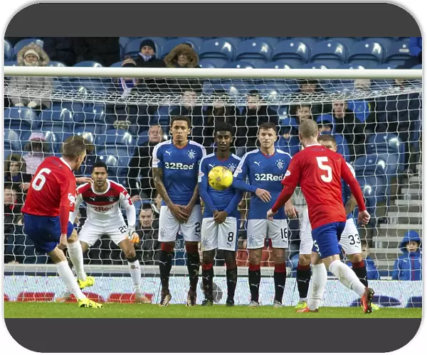 Upset at Ibrox: Dean Brett Scores for Cowdenbeath Against Rangers in Scottish Cup