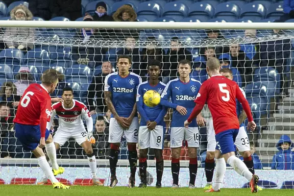 Upset at Ibrox: Dean Brett Scores for Cowdenbeath Against Rangers in Scottish Cup