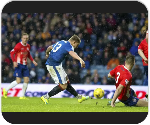 Martyn Waghorn Scores First Goal for Rangers in Epic Scottish Cup Victory at Ibrox (2003)