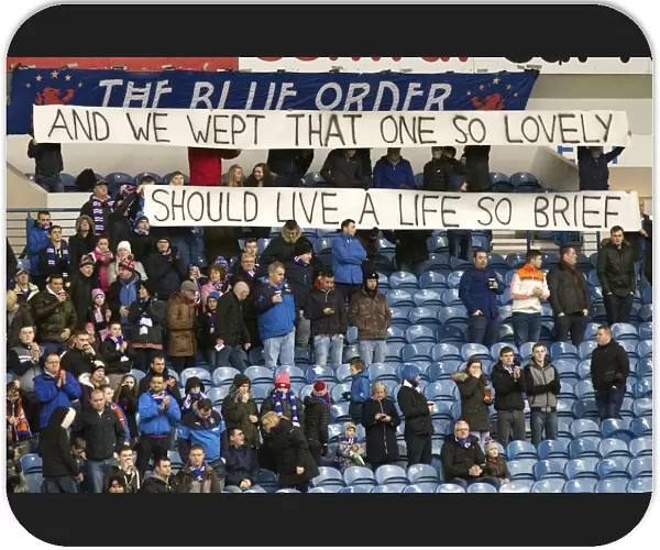 Excited Rangers Fans Pack Ibrox Stadium for Scottish Cup Fourth Round Clash