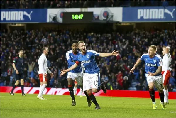 Billy King's Thrilling Debut Goal: Rangers Secure Scottish Cup Victory vs. Falkirk (2003)