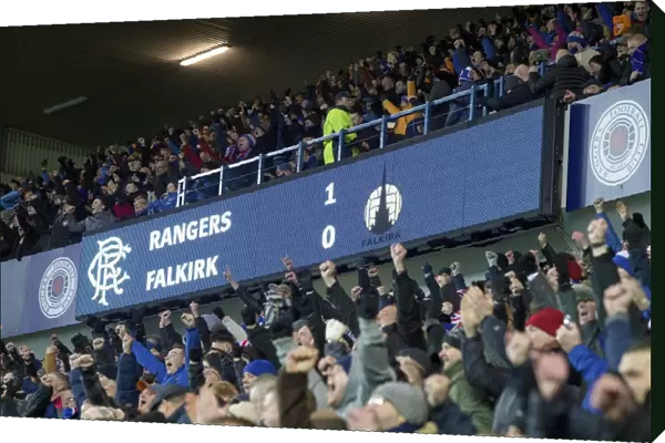 Rangers Football Club: Triumphant Championship Victory over Falkirk at Ibrox Stadium