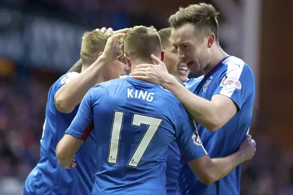 Rangers Billy King Scores Debut Goal in Epic Championship Victory at Ibrox Stadium
