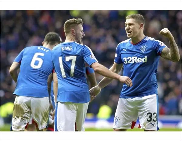 Billy King Scores Thrilling Debut Goal for Rangers at Ibrox Stadium