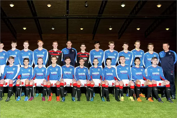 Soccer - Rangers U17 Team Picture - Murray Park