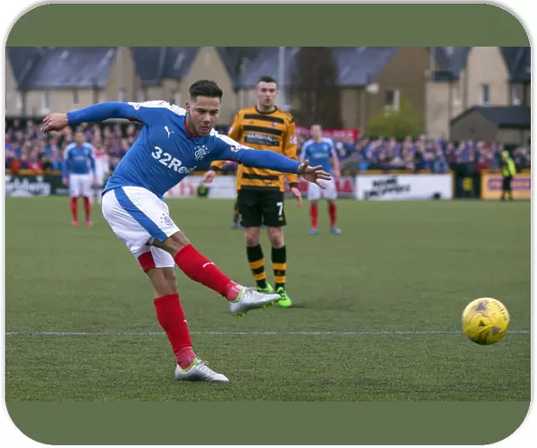 Rangers Harry Forrester in Action at Alloa Athletic's Indodrill Stadium - Ladbrokes Championship Match