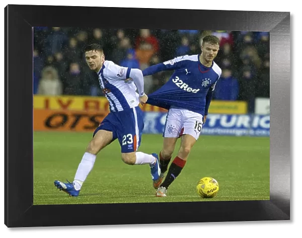 Tense Showdown: Halliday vs. White in the Fifth Round Replay of the Scottish Cup at Rugby Park