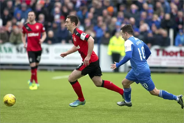 Rangers Captain Lee Wallace Leads Team at Palmerston Park in Ladbrokes Championship Clash