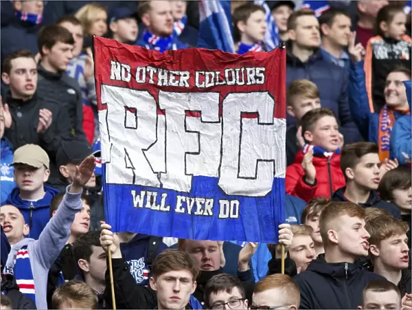 Epic Moments at Ibrox: Rangers Fans Celebrate Scottish Cup Victory in the Ladbrokes Championship