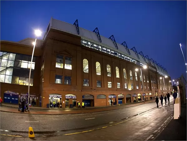 Rangers vs Raith Rovers: Scottish Cup Clash at Ibrox Stadium - Glasgow's Iconic Football Ground