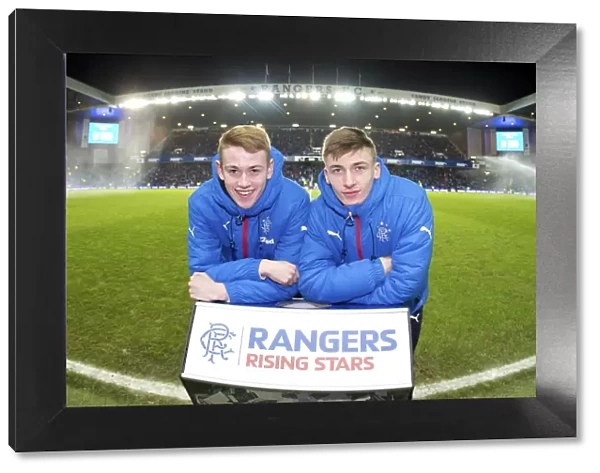 Half Time Rising Star Draw: Rangers vs Raith Rovers, Ladbrokes Championship at Ibrox Stadium
