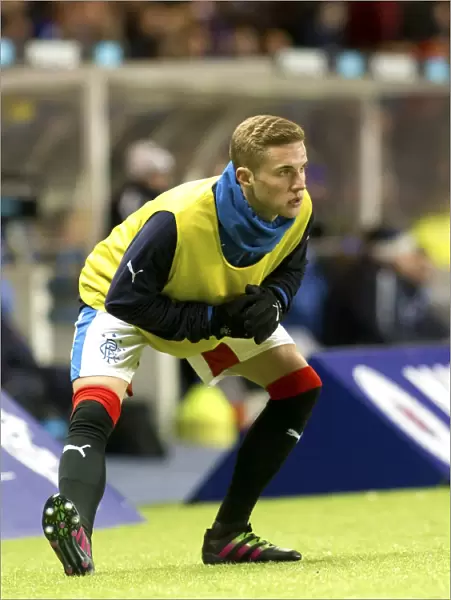 Liam Burt in Action: Rangers vs Raith Rovers at Ibrox Stadium - Scottish Championship Match (Scottish Cup Winners 2003)