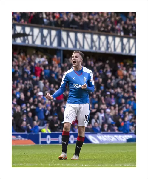 Andy Halliday's Dramatic Scottish Cup Quarterfinal Goal for Rangers at Ibrox Stadium