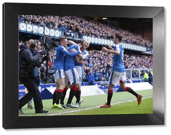 Rangers FC: Lee Wallace's Epic Scottish Cup Quarter-Final Goal Celebration at Dramatic Ibrox