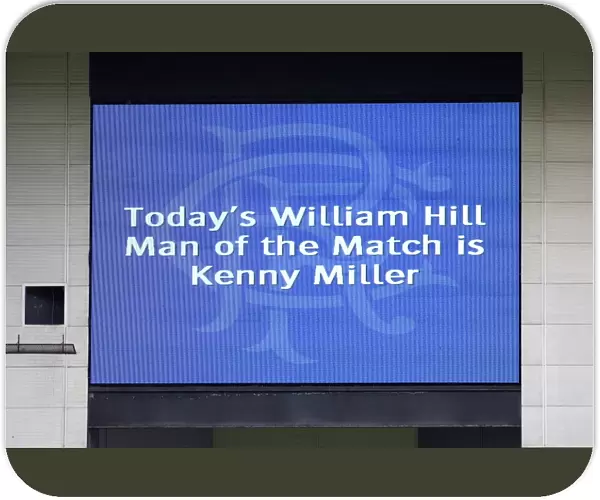 Kenny Miller: Man of the Match in Rangers Scottish Cup Quarterfinal Victory over Dundee at Ibrox Stadium
