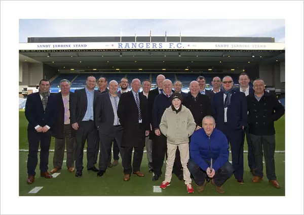 Rangers vs Dundee: William Hill Scottish Cup Quarterfinal at Ibrox Stadium - Sponsors Amidst the Soccer Action