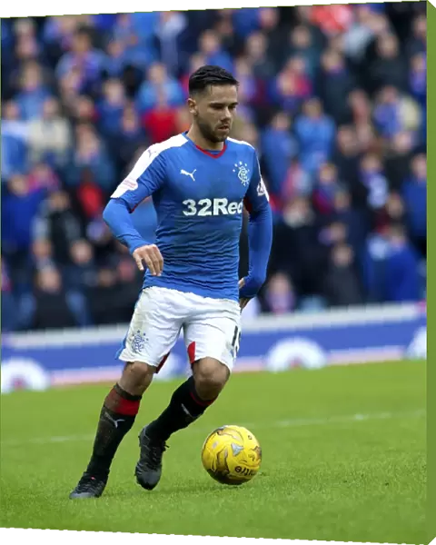 Rangers vs Dundee: Harry Forrester in Action - Scottish Cup Quarterfinal at Ibrox Stadium (2003 Winners)