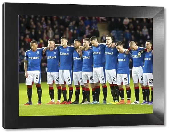 A Moment of Silence for Billy Ritchie: Scottish Cup Champions Remember at Ibrox Stadium