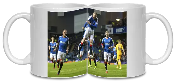 Kenny Miller's Unforgettable Double Strike: Rangers Championship Victory over Greenock Morton at Ibrox Stadium