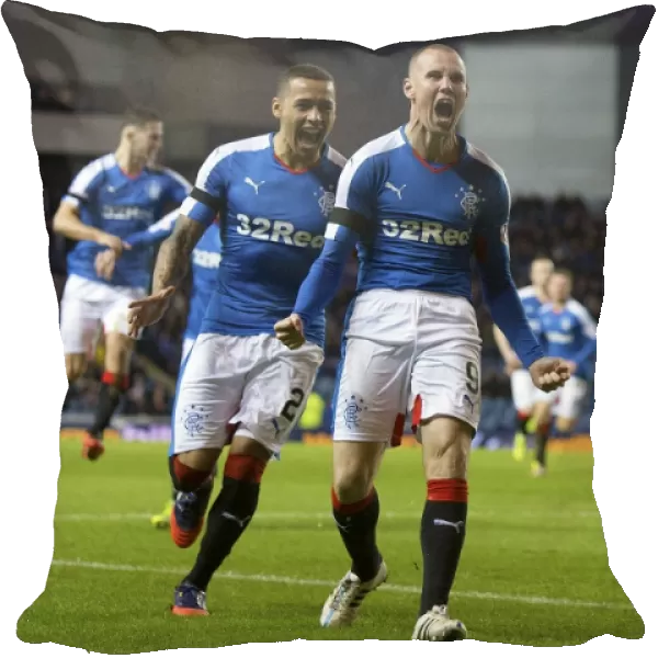 Kenny Miller's Double Victory: Two Goals in Rangers Championship Win Against Greenock Morton at Ibrox Stadium