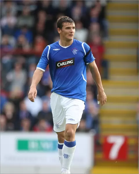 Rangers Lee McCulloch Scores Game-Winning Goal Against Clyde at Broadwood Stadium