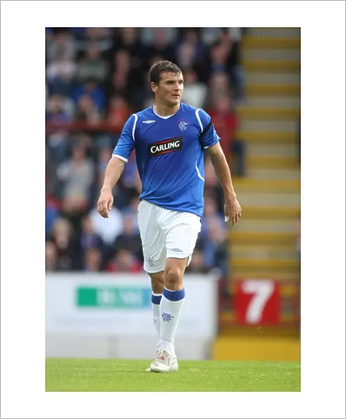 Rangers Lee McCulloch Scores Game-Winning Goal Against Clyde at Broadwood Stadium