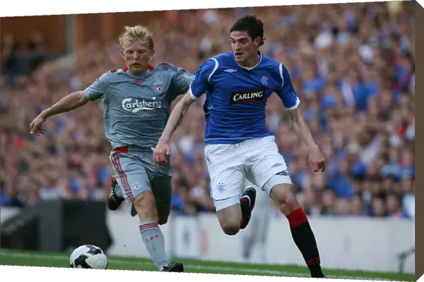 Rangers vs. Liverpool: Kyle Lafferty vs. Dirk Kuyt - A Clash at Ibrox (4-0 in Favor of Liverpool)