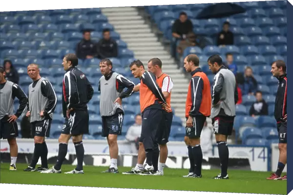 Rangers Football Club: A Day of Intense Soccer Practice at Ibrox Training Ground (2008)