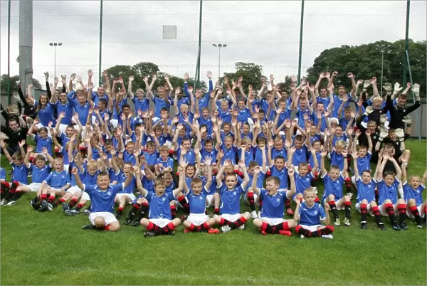 Rangers Football Club: Unified Training Session - Garscube Team and Soccer Schools Team