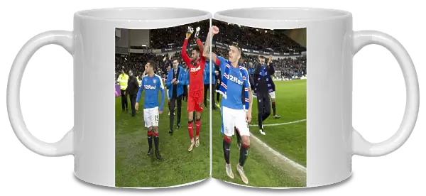 Rangers Football Club: Champions League Celebration - James Tavernier's Double Victory at Ibrox Stadium (Ladbrokes Championship & Scottish Cup, 2023)