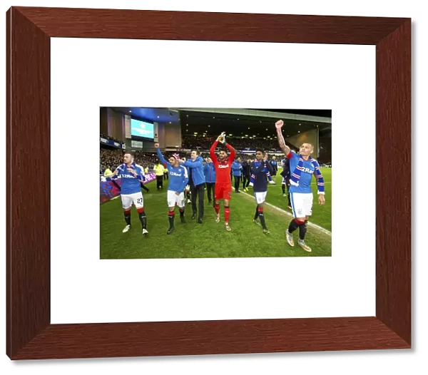 Rangers Football Club: Champions of Scotland and Europe - Triumphant Celebration at Ibrox Stadium (2003)