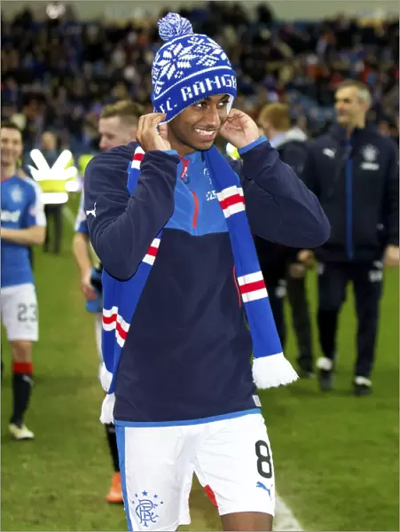 Gedion Zelalem's Championship-Winning Moment: Rangers FC Triumphs at Ibrox Stadium