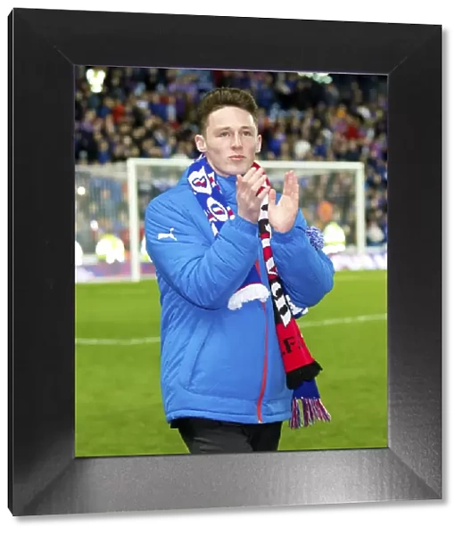 Rangers Football Club: Jordan Thompson's Euphoric Championship-Winning Goal Celebration at Ibrox Stadium