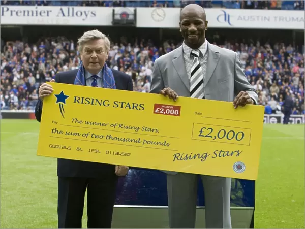 Rangers Rising Star Receives Award from Marvin Andrews Ahead of Rangers vs. Hearts (2008)