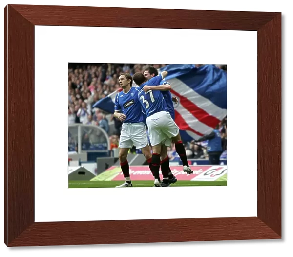 Unstoppable: Kyle Lafferty's Euphoric Goal Celebration (Rangers Victory over Heart of Midlothian)