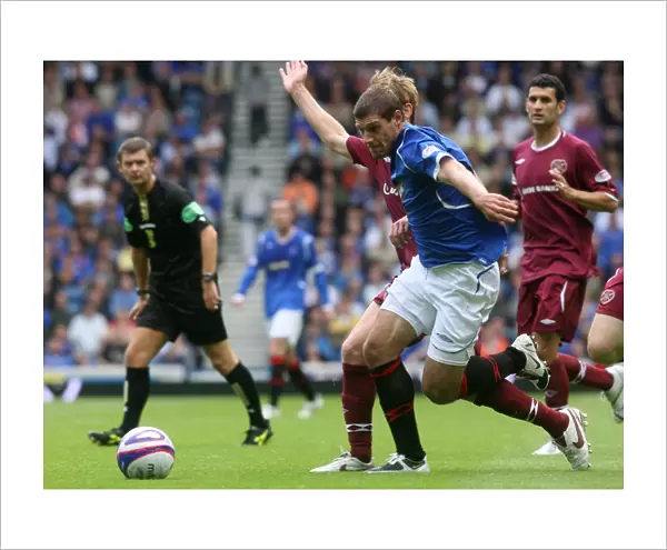 Rangers 2-0 Hearts: Triumphant Victory in the Clydesdale Bank Premier League at Ibrox
