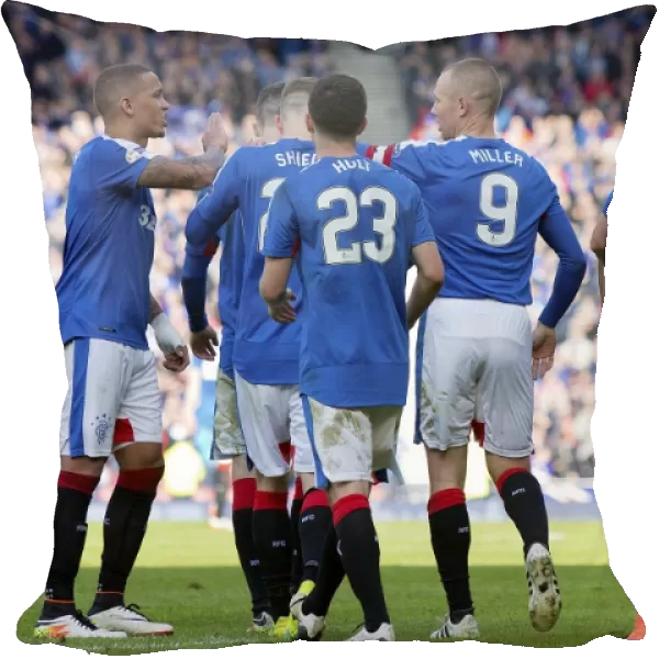 Rangers FC's Kenny Miller: Celebrating the 2003 Petrofac Training Cup Victory with His Goal at Hampden Park