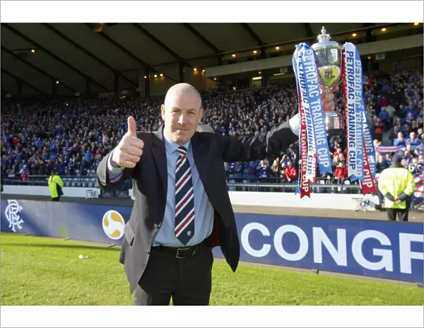 Mark Warburton and Rangers FC Triumph in the Petrofac Training Cup at Hampden Park (2003)