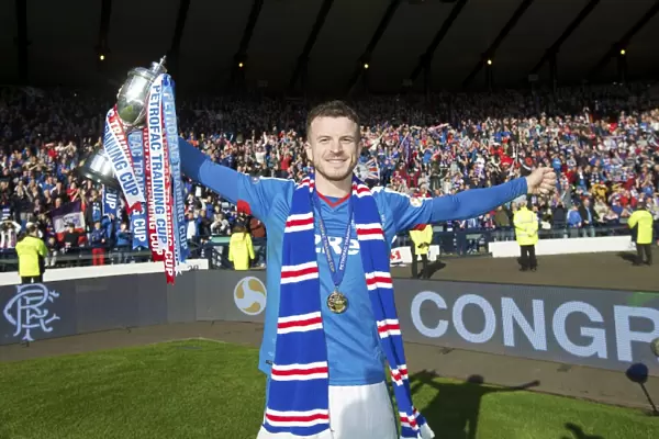Andy Halliday's Glory: Lifting the Petrofac Training Cup with Rangers at Hampden Park (2003)