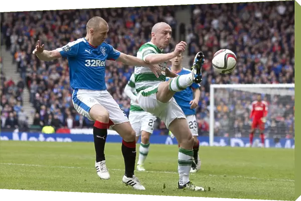 The Epic Showdown: Rangers vs Celtic (2003) - A Battle of Kenny Miller and Scott Brown: Scottish Cup Champions Clash at Hampden Park