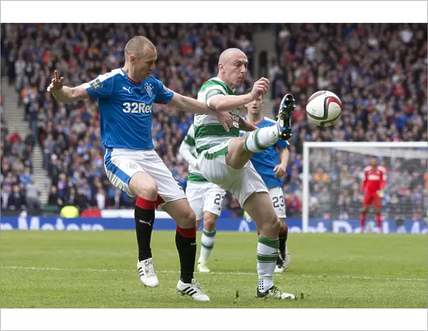 The Epic Showdown: Rangers vs Celtic (2003) - A Battle of Kenny Miller and Scott Brown: Scottish Cup Champions Clash at Hampden Park